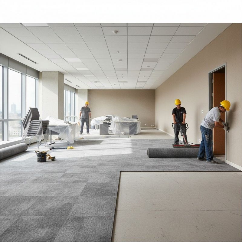 Our team working on Flooring Service projects in Richardson, TX