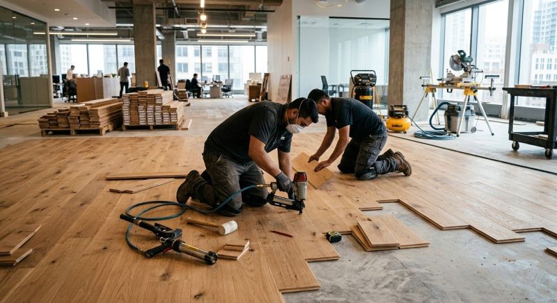 Commercial Hardwood Service in Nevada, TX