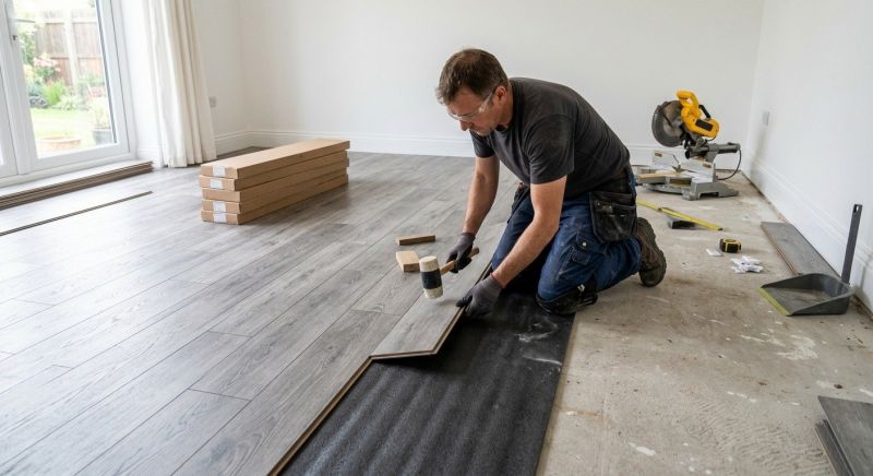 Laminate Floor Installation in Euless, TX