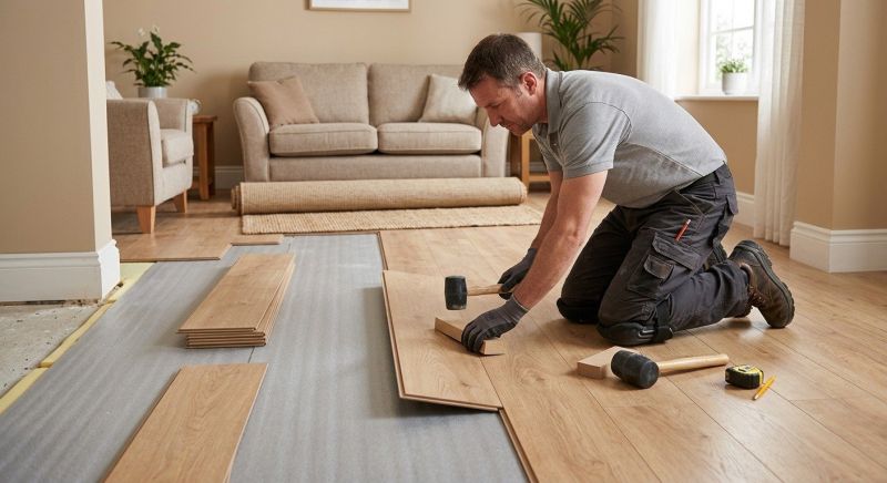 Laminate Floor Installation in Flower Mound, TX