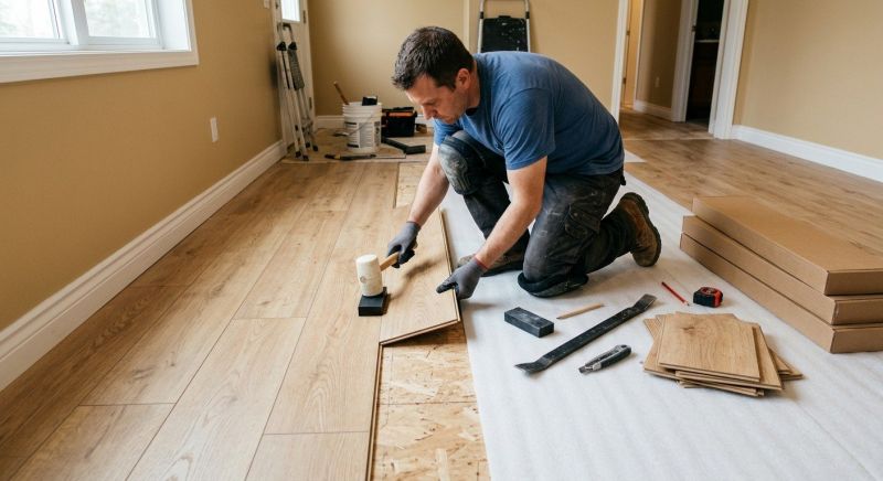 Laminate Floor Installation in Lake Dallas, TX