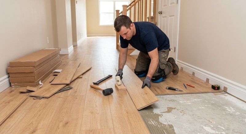 Laminate Floor Replacement in Dallas, TX