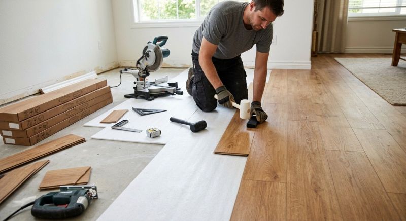 Laminate Floor Replacement in Frisco, TX