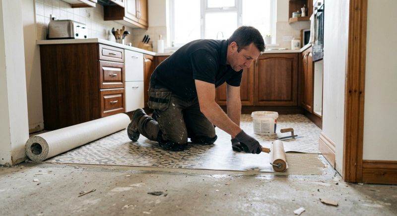 Linoleum Floor Installation in Allen, TX