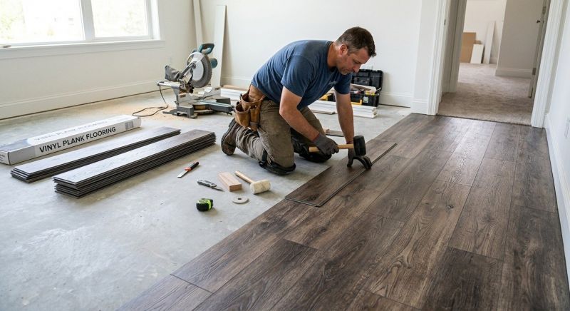 Linoleum Floor Installation in Richardson, TX