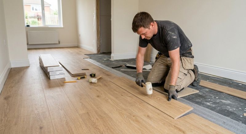 Linoleum Floor Installation in Rowlett, TX