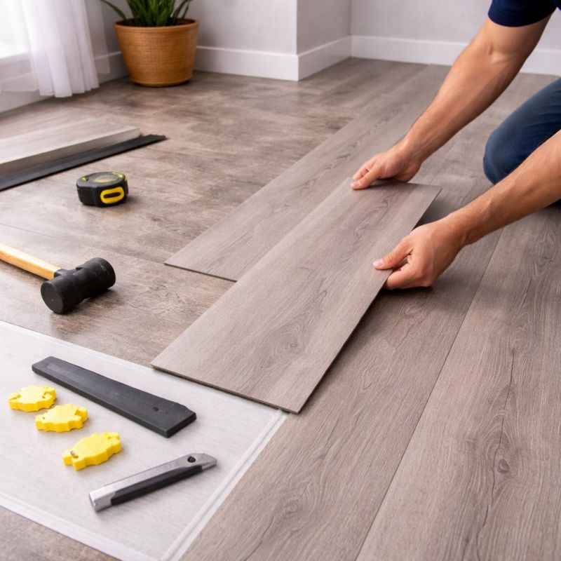 Lvt Flooring Installation in Rockwall County, TX