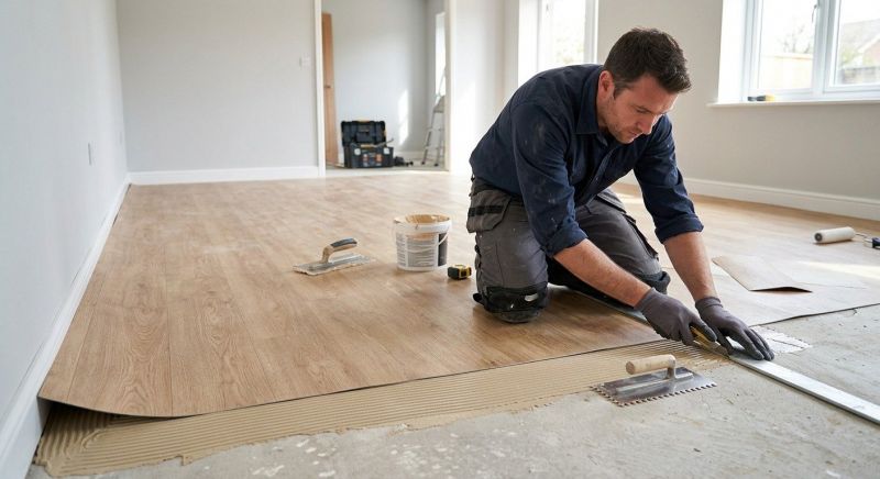 Sheet Flooring Installation in Euless, TX