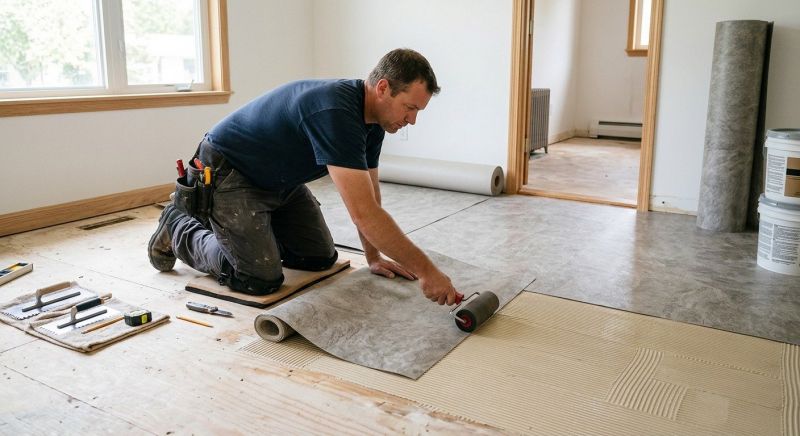 Sheet Flooring Installation in Garland, TX