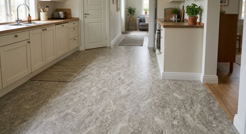 Sheet Linoleum Installation in Flower Mound, TX