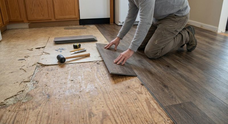 Vinyl Flooring Installation in Dallas, TX