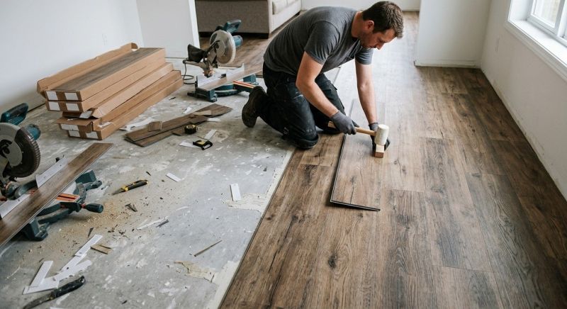 Vinyl Flooring Installation in Forney, TX
