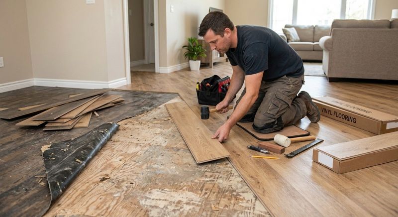 Vinyl Flooring Installation in Grapevine, TX