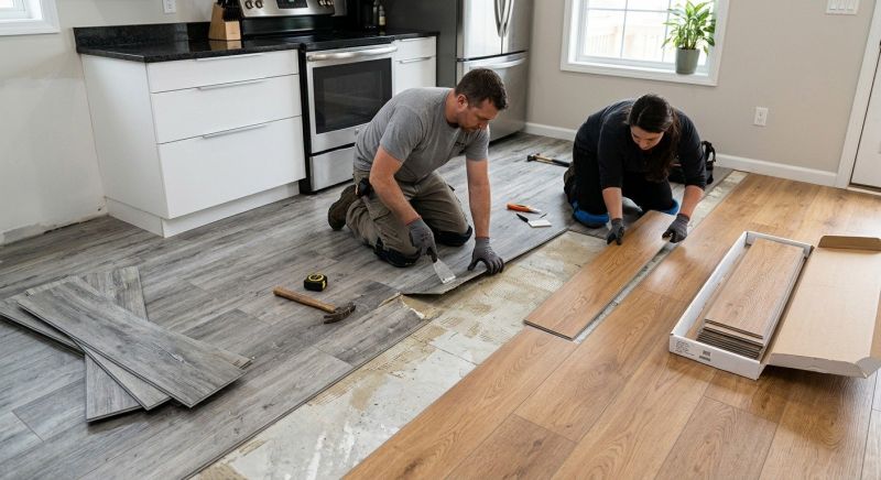 Vinyl Tile Replacement in Richardson, TX